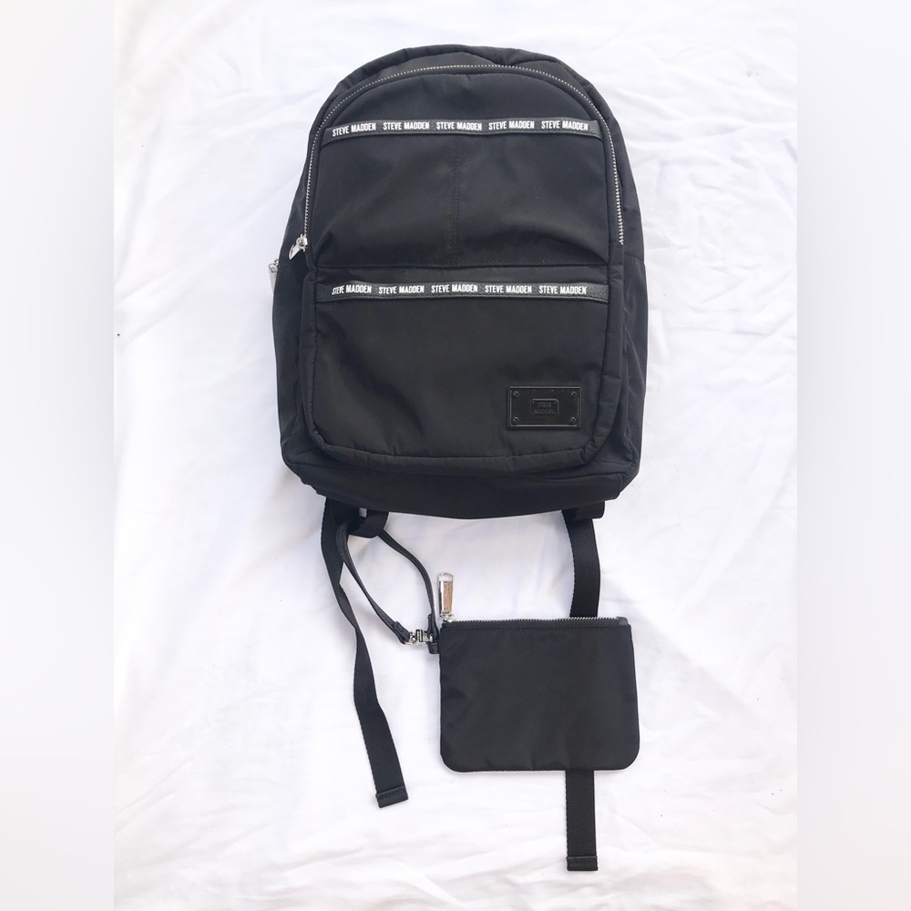 Steve Madden Black Backpack